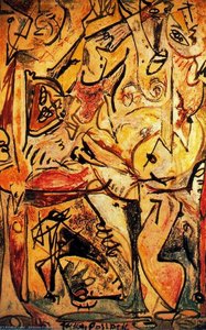 El Inconsciente Azul — Jackson Pollock