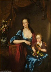 Anne), Countess Of Aberdeen, And Her Son, Lord William Gordon Of Fyvie — James William Giles