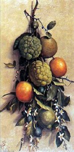 English Fruit Português Frutas — Benedito Calixto