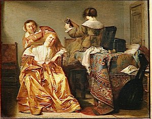 Dame A Sa Toilette — Pieter Jacobsz Codde