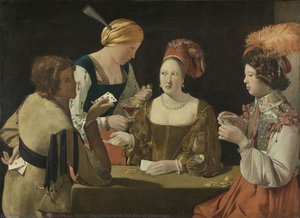 The Cheat With The Ace Of Diamonds — Georges De La Tour