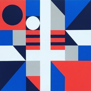 Architectural Equilibrium In Primary Tones: A Monumental Study Of Geometric Order — Jean-paul Blanchet