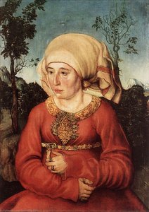 Ritratto Di Frau Reuss — Luca Cranach Il Vecchio