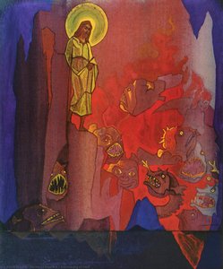 Harrowing Of Hell — Nicholas Roerich