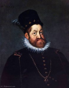 Portrait Of Emperor Rudolf Ii. — Joseph The Younger Heintz