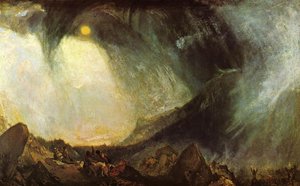 Snow Storm: Hannibal And His Army Crossing The Alps — Joseph Mallord William Turner