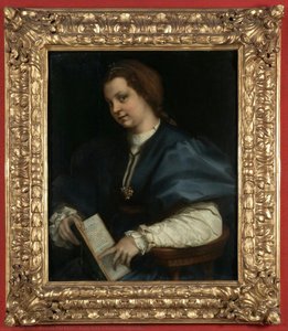 Lady With A Book Of Petrarch — Andrea Del Sarto