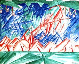 Blue Rayonism — Mikhail Fiodorovich Larionov