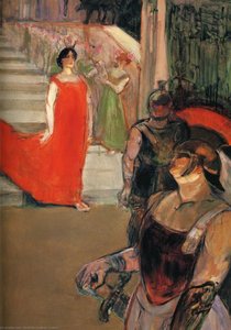 The Opera Messalina At Bordeaux — Henri De Toulouse-lautrec
