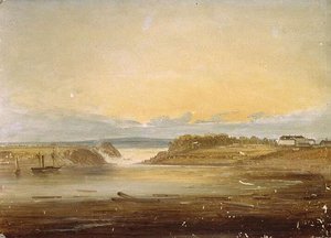 Sarps Fossen (chute D'eau) — Peder Balke
