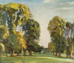 An Avenue Of Trees — Sir Alfred James Munnings