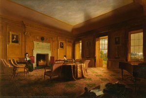 The Interior Of The Drawing Room At Haddo — James Giles