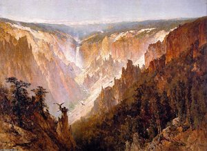 The Grand Canyon Of The Yellowstone — Thomas Hill