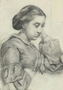 Bust Of A Young Lady — Mariano Fortuny Y Marsal