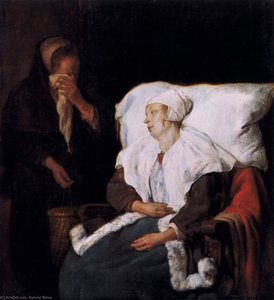 The Sick Girl — Gabriel Metsu