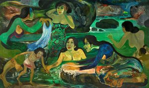 Women Washing And Bathing — Hendra Aprida Gunawan