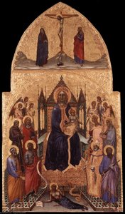 Virgin And Child With Angels And Saints — Angelo Puccinelli