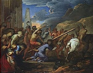 Le Portement De Croix — Lubin Baugin
