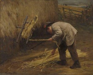 Spinning Thatch Bands — Frederick George Cotman
