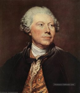 Portrait Of Georges Wille — Jean-baptiste Greuze