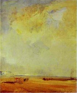 View Of The Coast Of Normandy — Richard Parkes Bonington