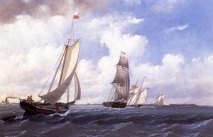 The ' Mary' Of Boston Returning To Port — William Bradford