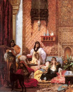 The Sultans Favorites — Georges Jules Victor Clairin