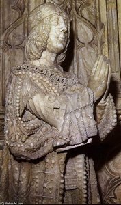 Tomb Of Juan De Padilla (detail) — Gil De Siloé