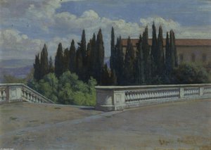 Landscape In Italy, Florence — Elin Kleopatra Danielson-gambogi
