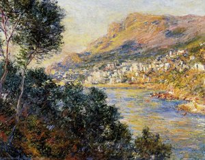 Monte Carlo Seen From Roquebrune — Claude Monet