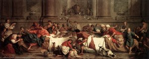Christ At The House Of Simon The Pharisee — Pierre Subleyras