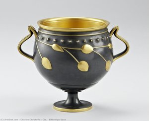 Eiförmige Vase — Charles Christofle & Cie.