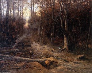 Woodcutters Sun — Hendrik Willem Mesdag