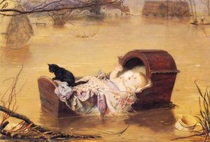 A Flood — Sir John Everett Millais