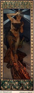Morning Star Litho — Alphonse Mucha