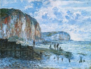 Los Acantilados De Les Petites-dalles — Claude Monet