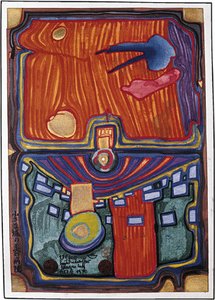 A Little Palace Of Illness — Friedensreich Hundertwasser