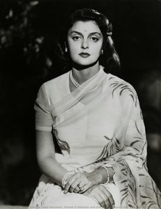 Portrait Of Maharani (and Later Rajmata) Gayatri Devi Of Jaipur, Née Princess Ayesha Of Cooch Behar — Dame Vivienne Isabel Westwood