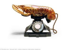 Telefono Astice (telefonino Eros) — Salvador Dalí