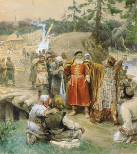 The Development Of New Lands By Russian — Klavdi Vasilievich Lebedev