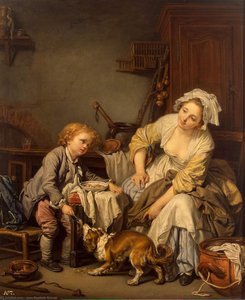 The Spoiled Child — Jean-baptiste Greuze