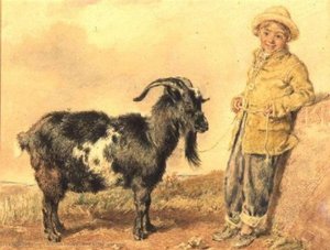 Boy And Goat — William Henry Hunt