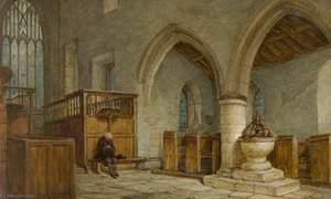 The Chapel, Haddon Hall, Derbyshire — William Harold Cubley