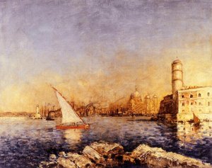 The Port Of Marseille — Frank Myers Boggs