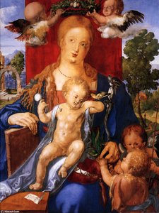 Madonna With The Siskin — Albrecht Dürer