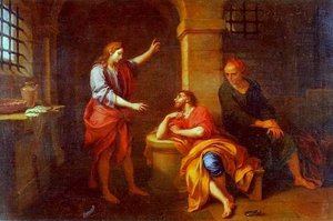 Joseph Interpreting Dreams — Louis De Boullogne The Younger