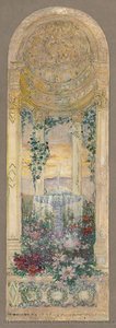 Design For A Mosaic Or A Window — Louis Comfort Tiffany