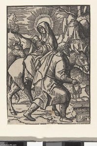 Flight To Egypt 1 — Jacob Cornelisz Van Oostsanen