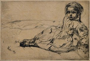 Bibi Valentin — James Abbott Mcneill Whistler
