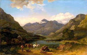 Llyn Nantlle — George Barret The Elder